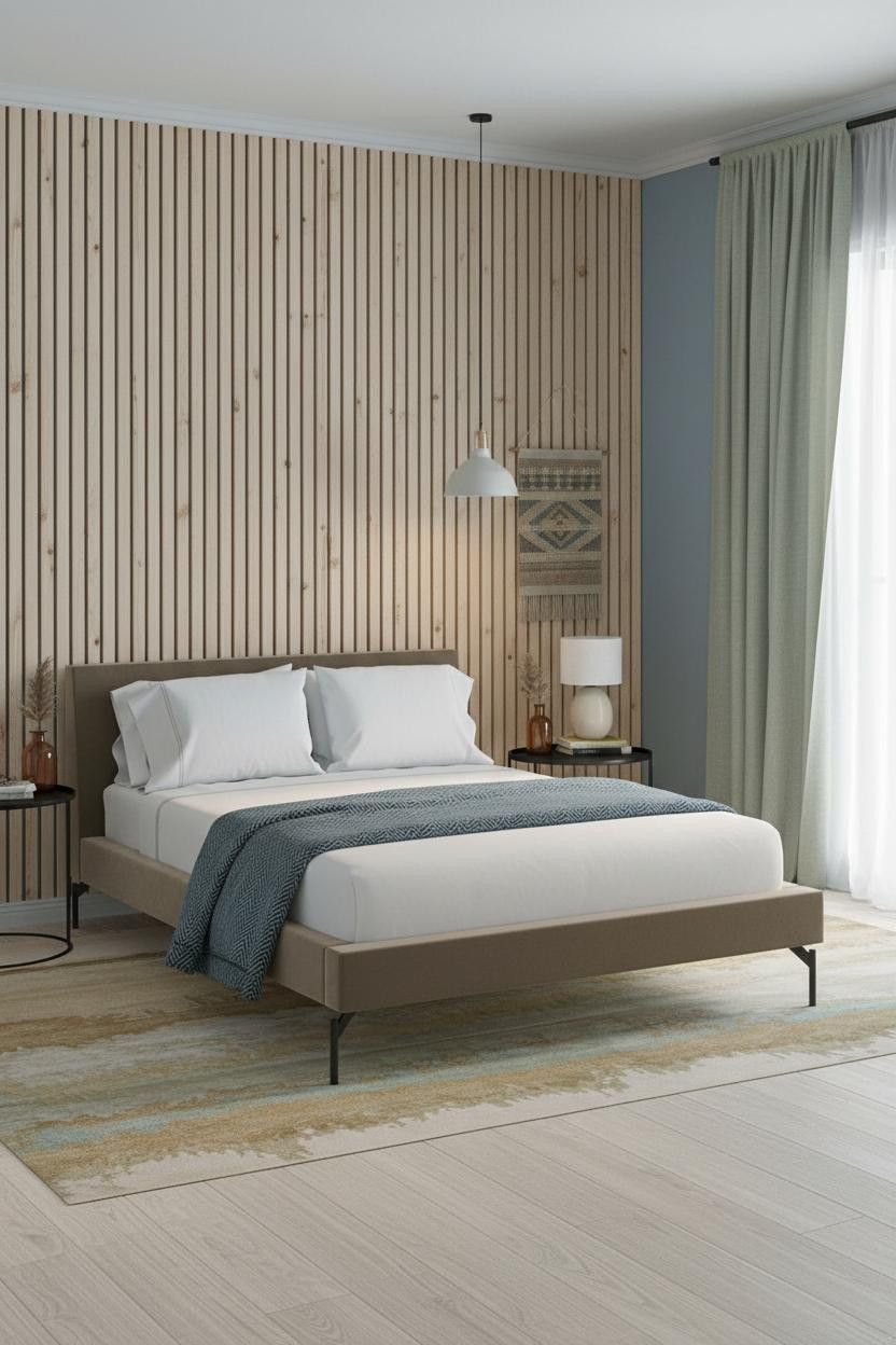 Small Bedroom DIY Boho Layout