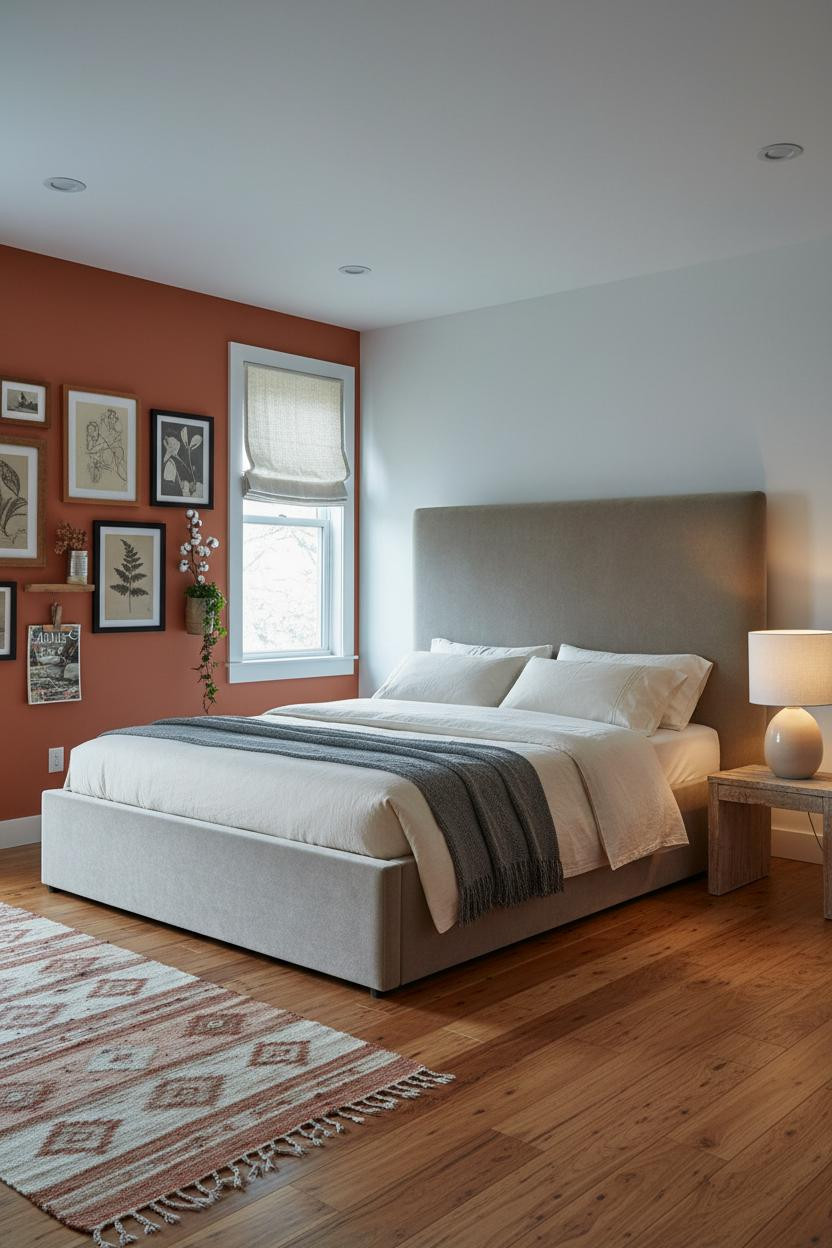 Small Bedroom DIY Gallery Wall