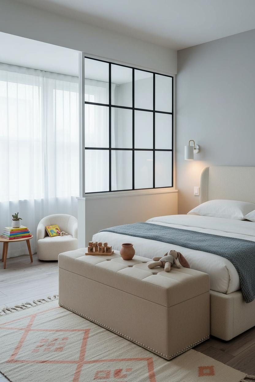 Small Kids Bedroom Storage Design Ideas