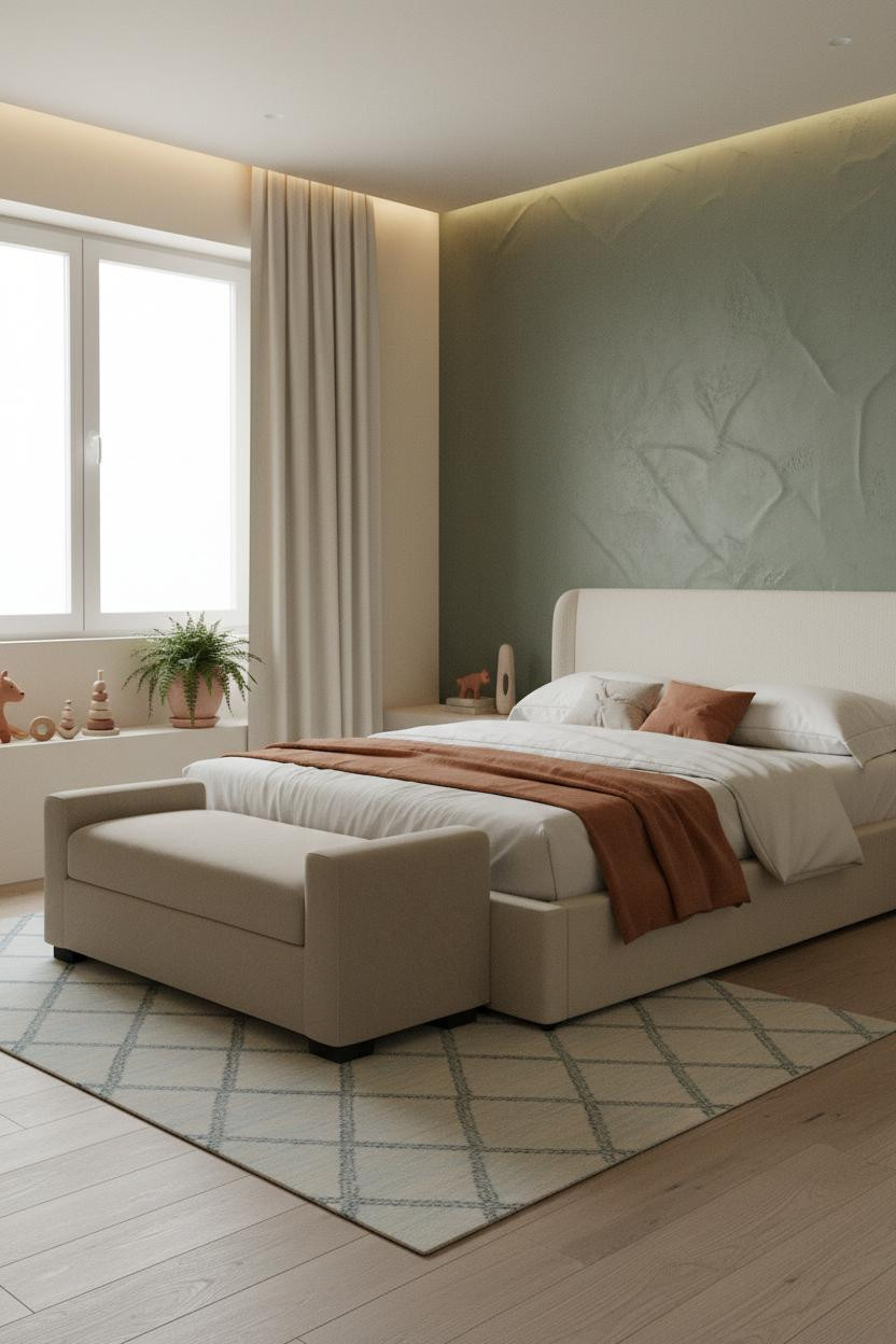 Small Kids Room Botanical Modern Design