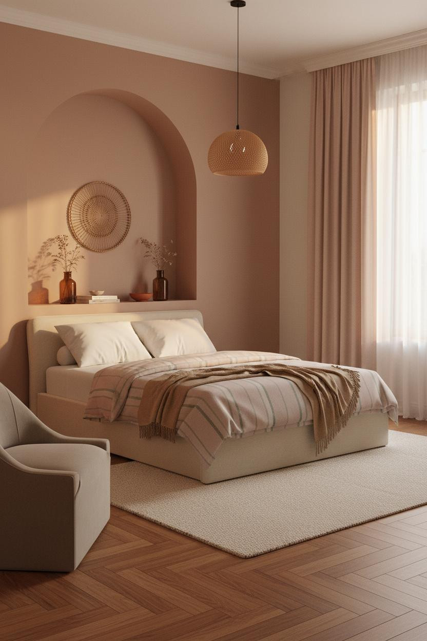 Teen Bedroom Makeover Boho Niche Design