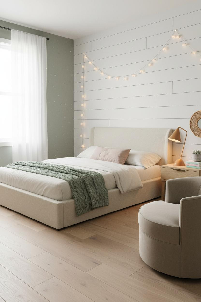 Teen Bedroom Makeover Scandi Modern Shiplap