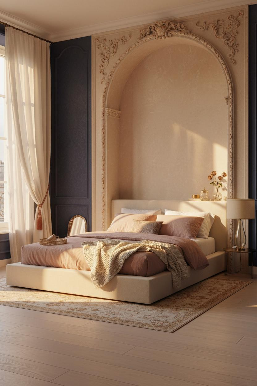 Vintage Princess Bedroom Parisian Aesthetic