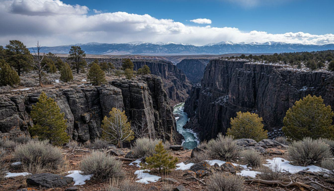 6 Warner Point views where snowshoes earn 2,600-foot canyon drops at 8,000 feet