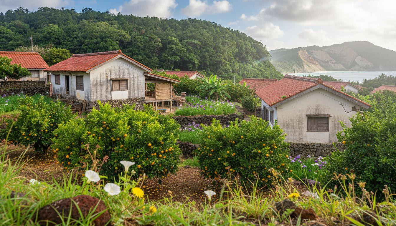 This Okinawa village keeps centenarians farming citrus groves at dawn for a night