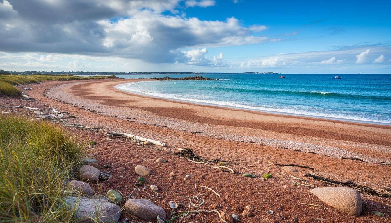8 Groix spots where garnet beaches cost 0 and Belle-Île charges 0