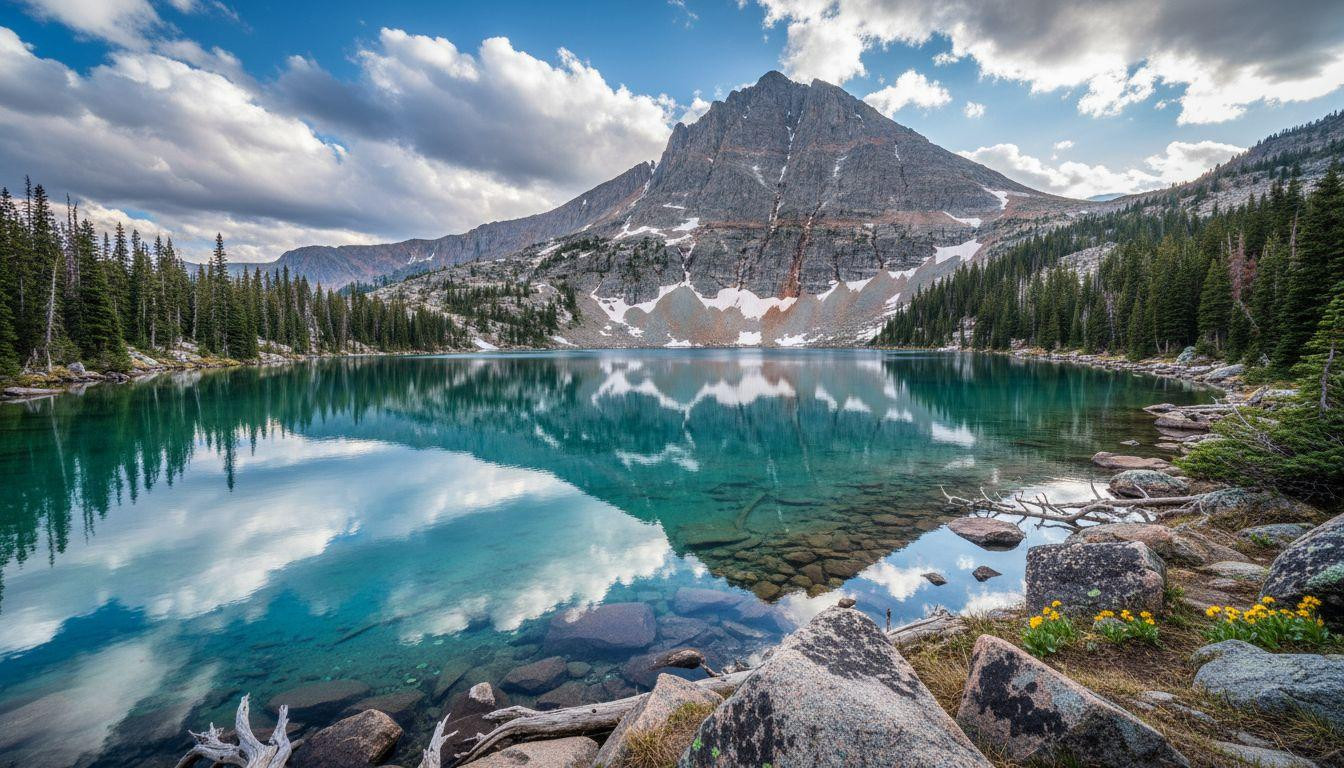 Better than Moraine Lake where 3,000 tourists cost 0 and Dream Lake keeps turquoise reflections for