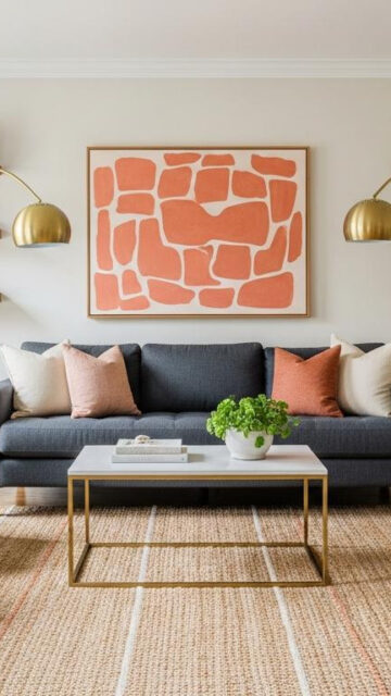 I moved to Nashville and spent $487 making my living room feel twice as big