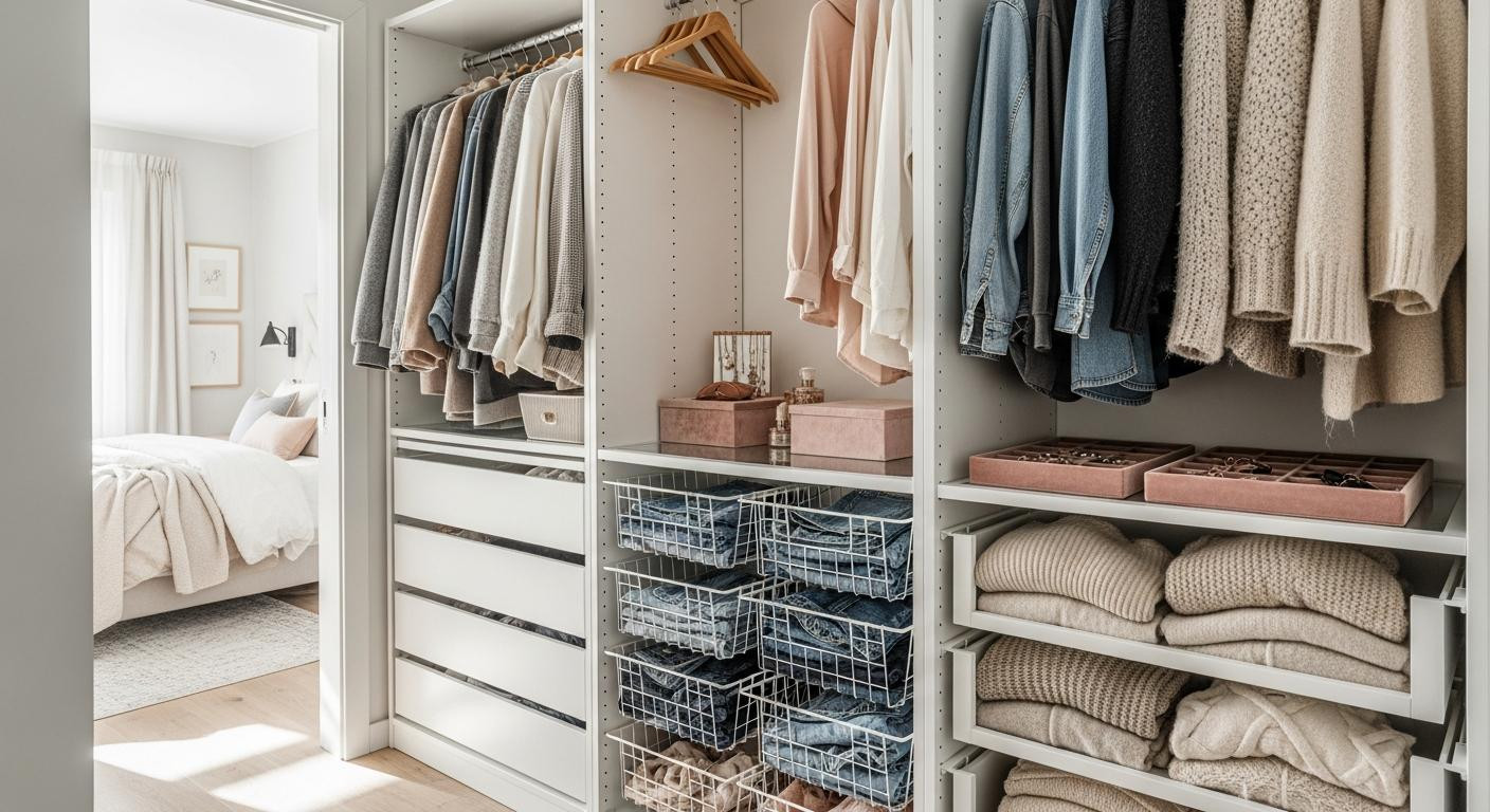 I tried IKEA's 7 PAX closet and my wire shelves are in the dumpster