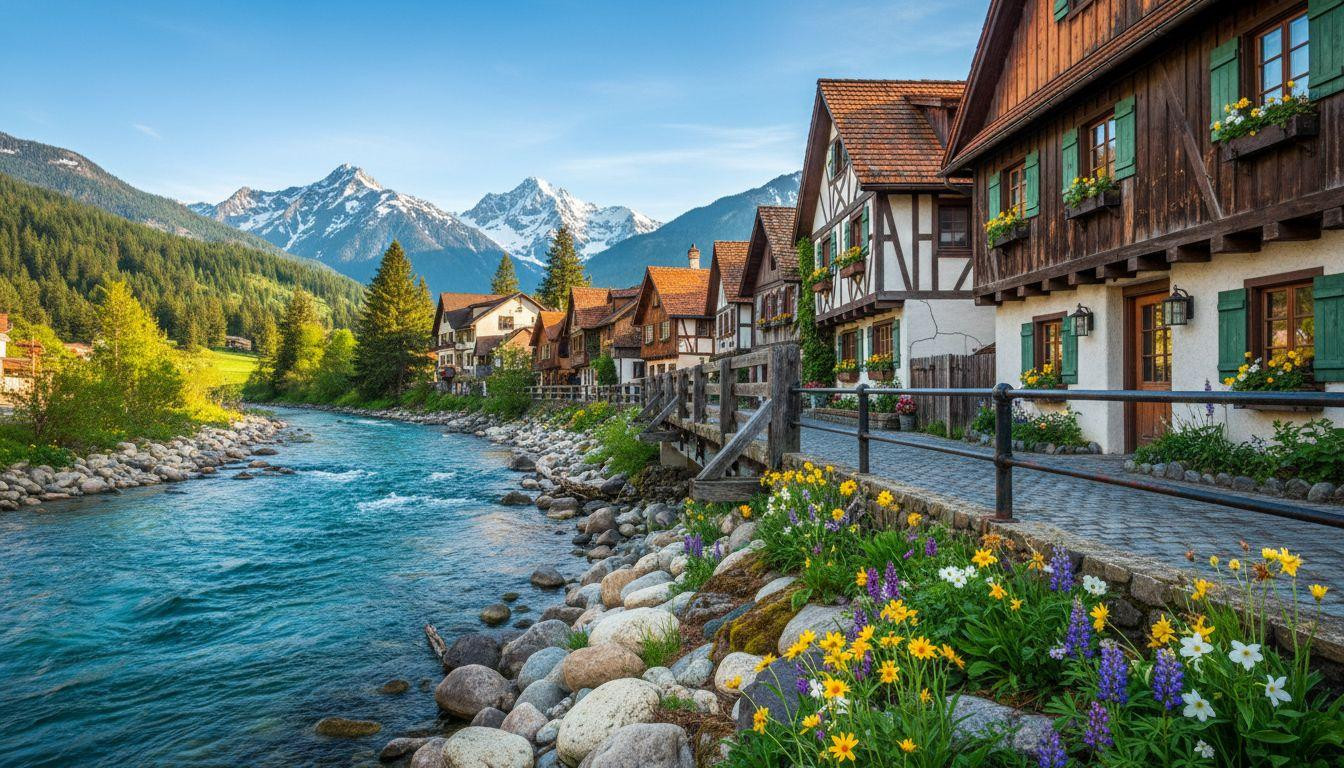 Forget December Leavenworth where festivals cost 0 and April keeps alpine streets empty for