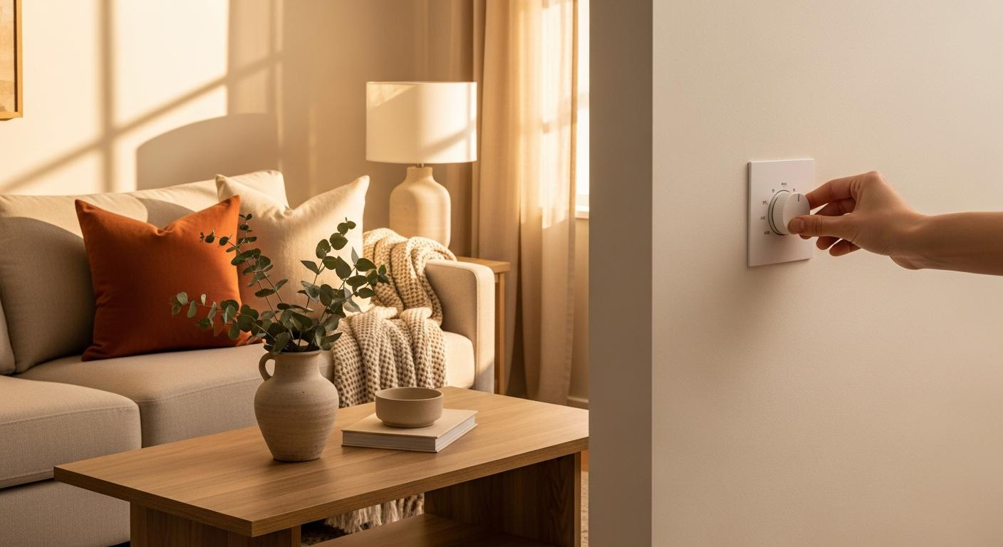 The dimmer switch that makes every room feel 40% warmer at night