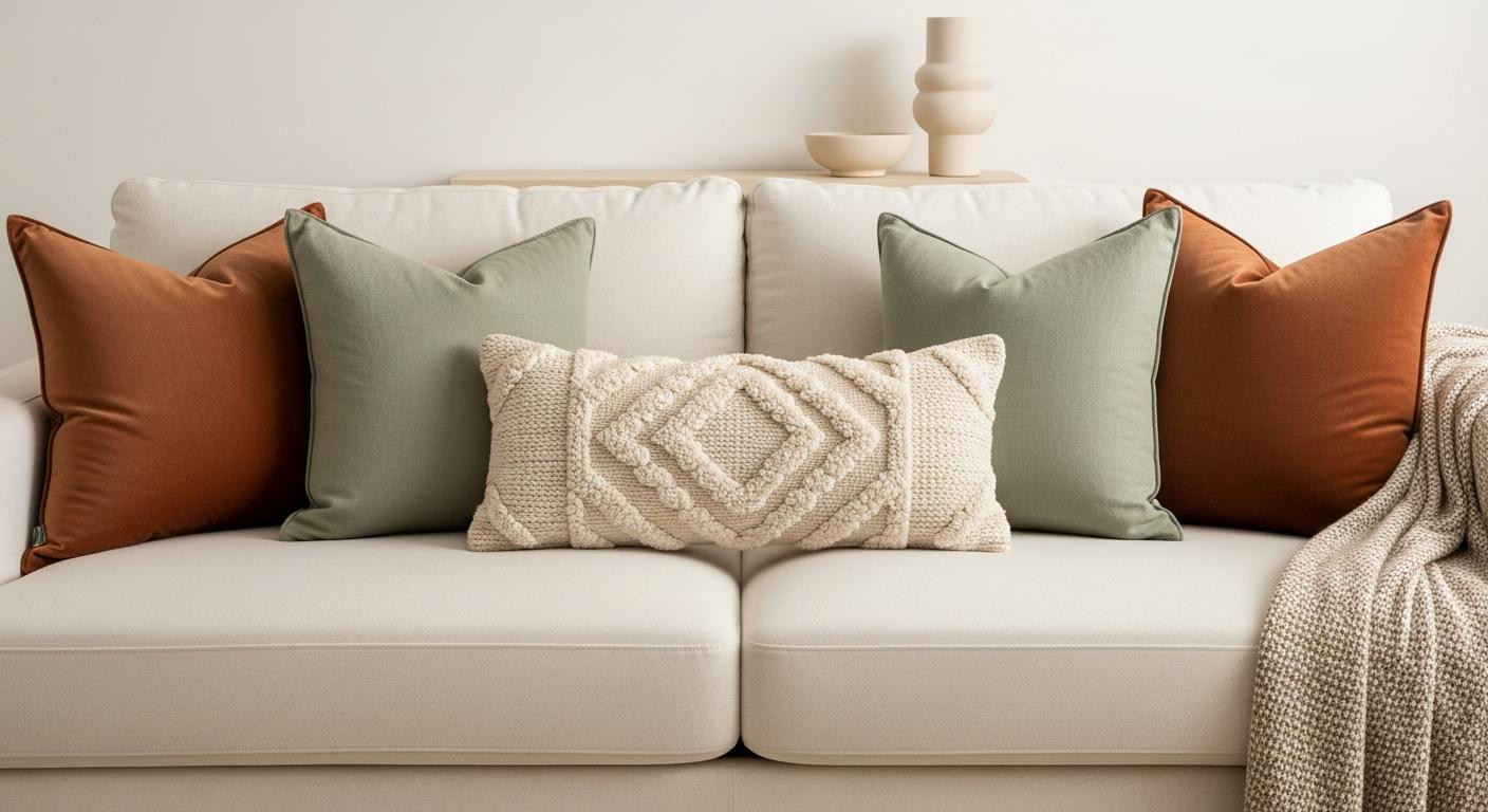 The odd-number pillow rule designers use (and why yours feel stiff)