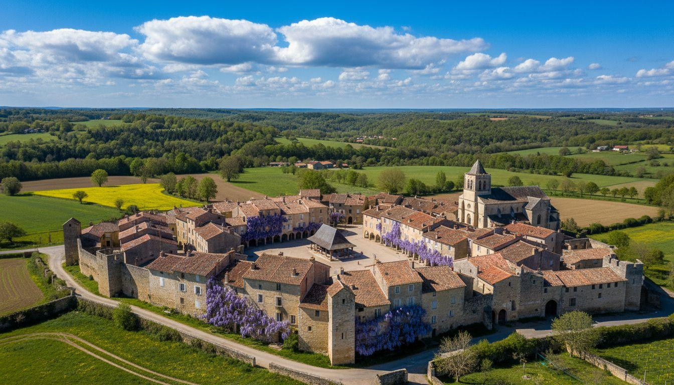 This French town built 500 lives inside a perfect medieval grid from 1284
