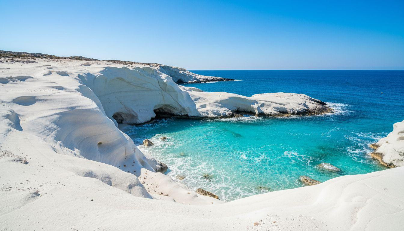 Better than Santorini where 2M tourists cost 0 and Milos keeps lunar beaches for