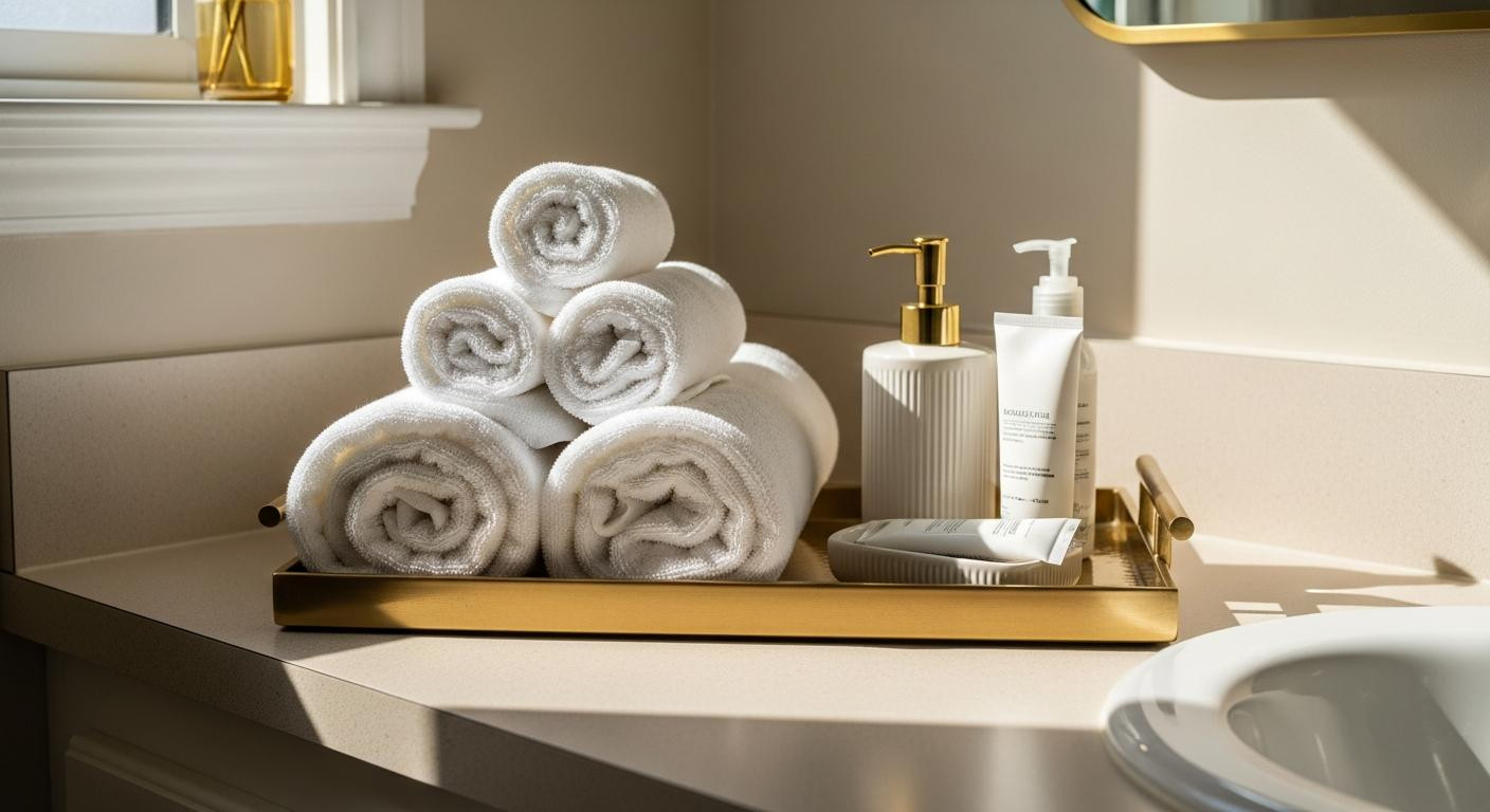 The Amazon towels that make rental bathrooms feel like hotels