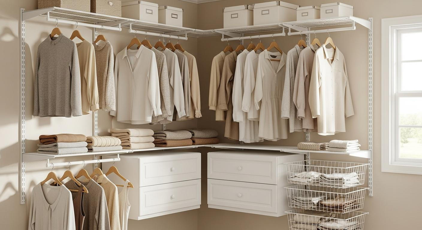 IKEA's $487 closet vs Elfa's $1,889 (assembly time is the real cost)