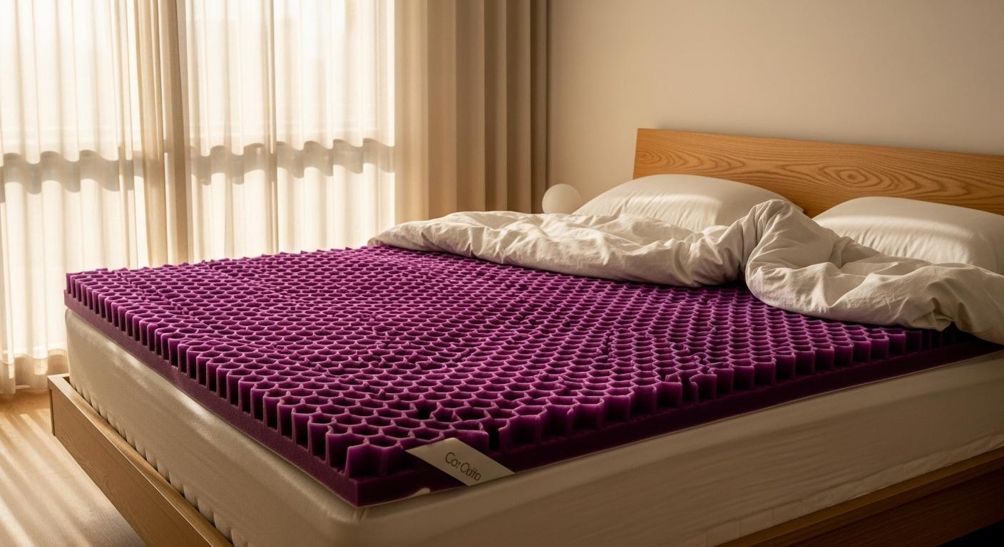 Purple's 9 topper stays cool all spring but fails for side sleepers over 200 lbs