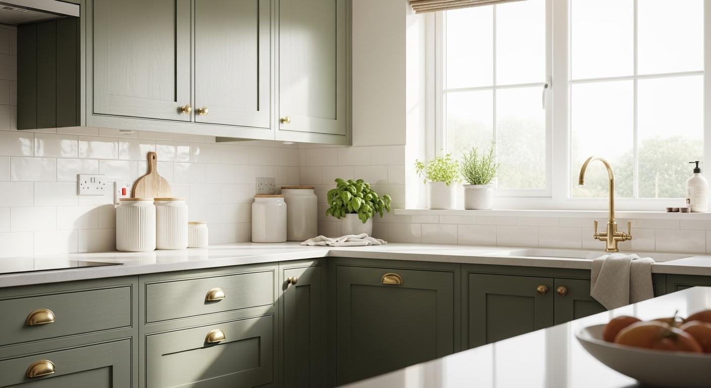 The green that replaced gray in every kitchen (but only if you have this light)