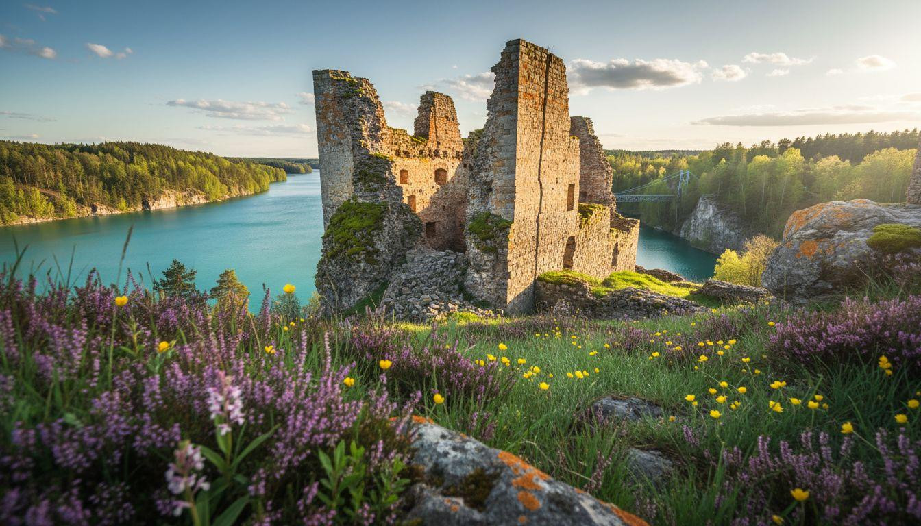 This Estonian town keeps castle ruins and folk festivals quiet for $44 a night