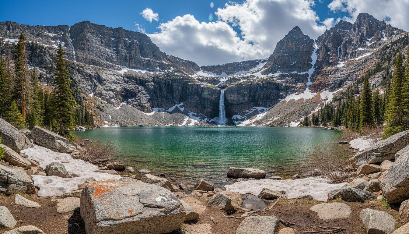 5 alpine lakes where April snowmelt turns Rocky Mountain water emerald before crowds