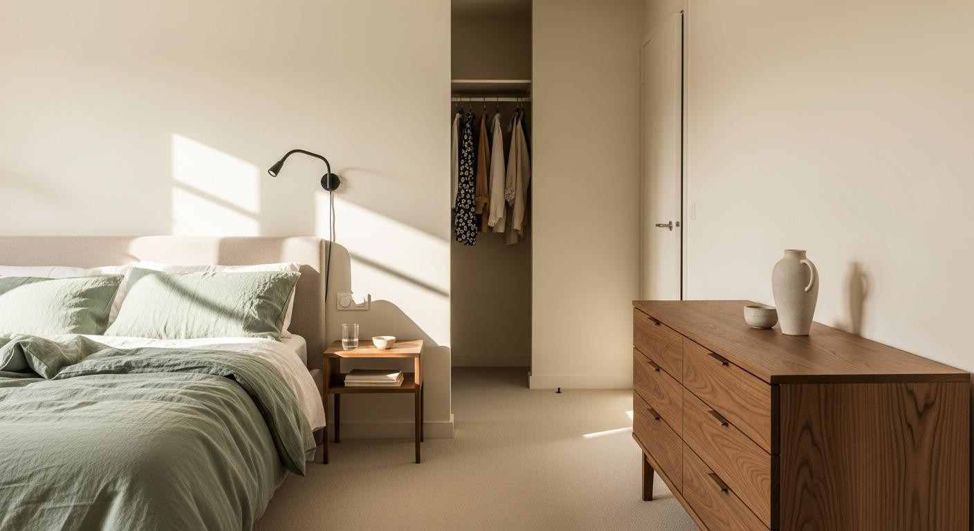 The 3 bedroom surfaces designers clear first (and the order matters for sleep)