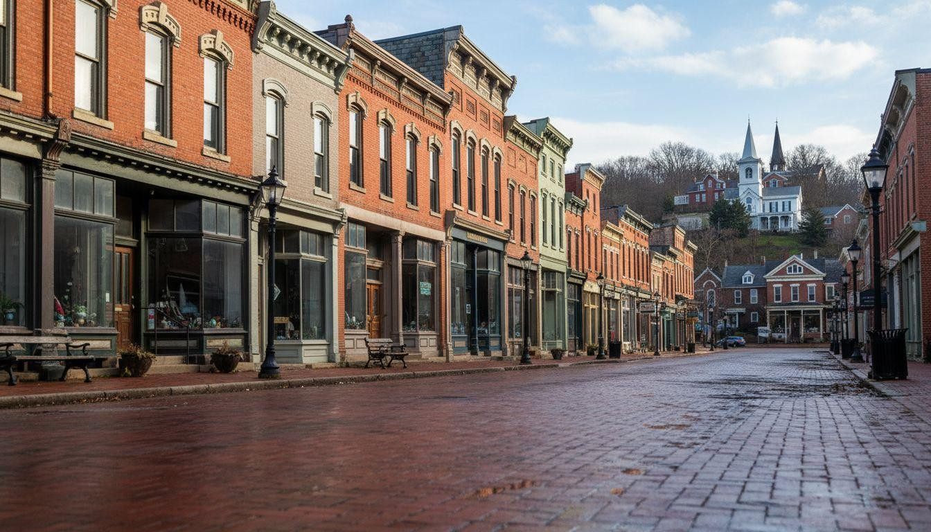 14 historic towns where $100 a night buys Victorian streets that stayed empty