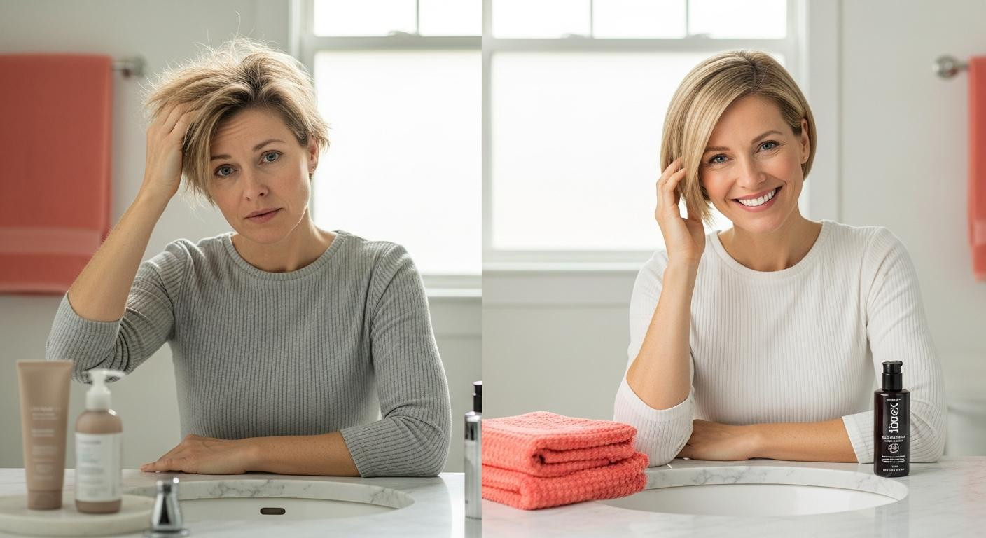 Short hair frizz drops 50% in 7 days with cold air but only if you space washes to 2 days