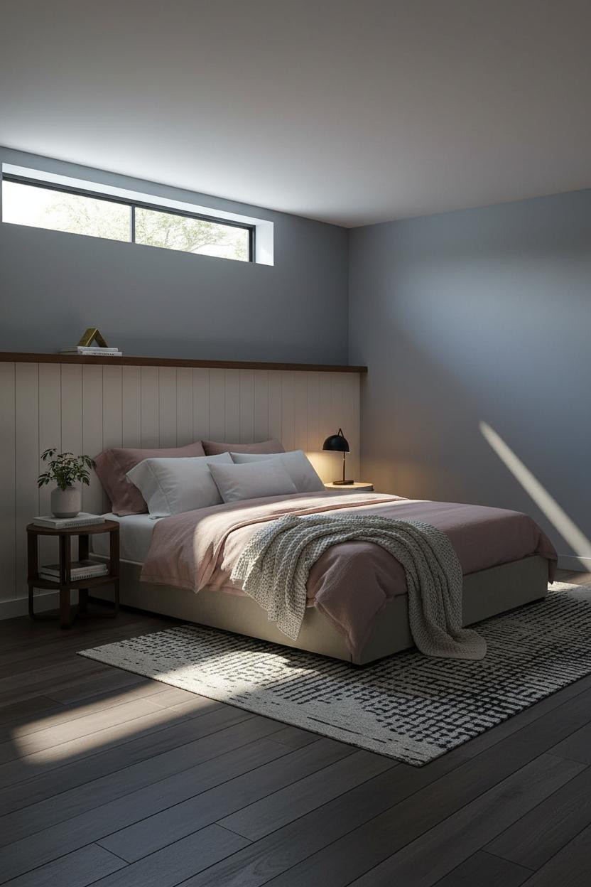 Basement Studio Apartment Modern Layout