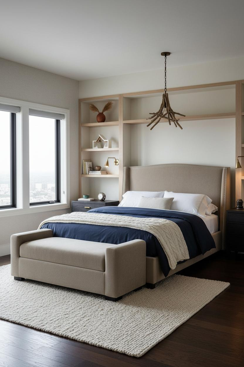 Coastal Granddaughter Bedroom Japandi Style