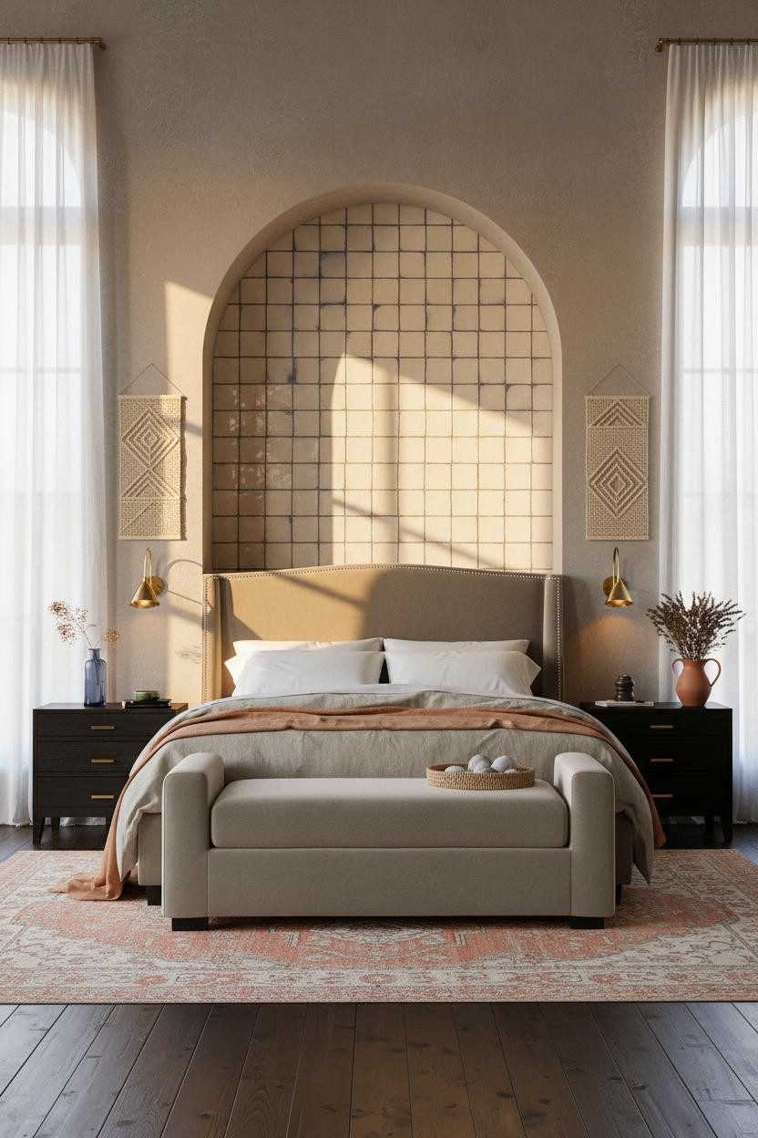 Coastal Granddaughter Bedroom Portuguese Tile