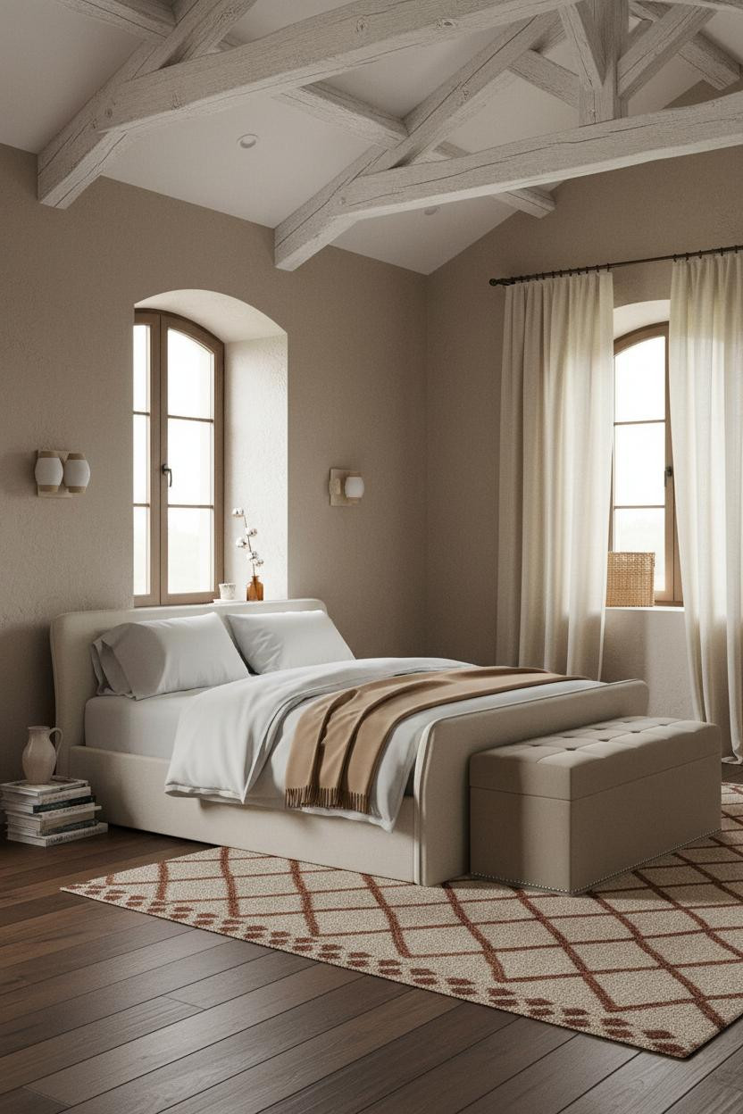 Cottage Bedroom Ideas Tuscan Inspired Cosy Retreat