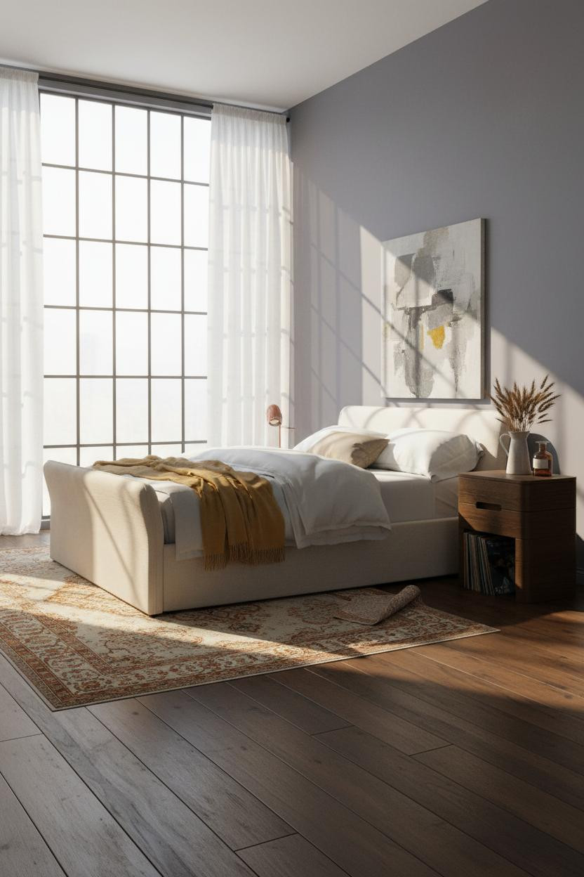 Cozy Eclectic Bedroom Vintage Boho Design