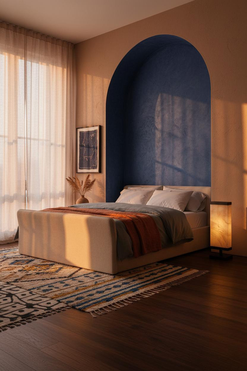 Cozy Eclectic Bedroom Vintage Maximalist