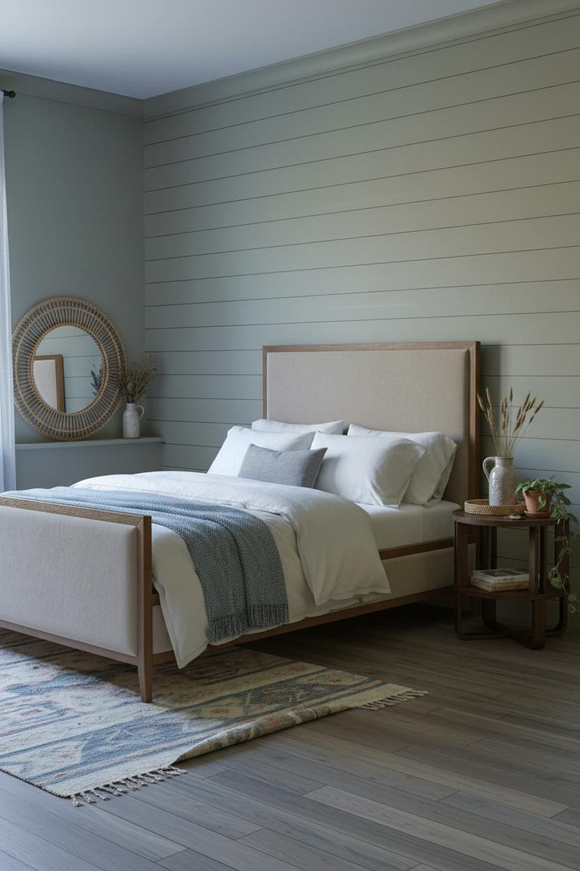 Cozy Eclectic Bedroom Vintage Modern Design