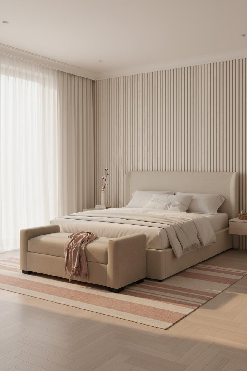 Cozy Girly Bedroom Pink Cream Aesthetic