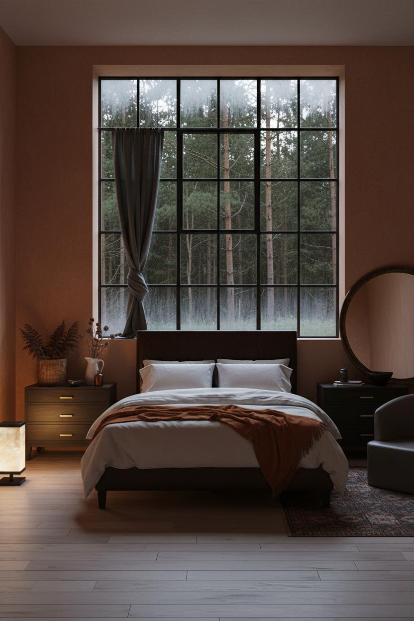 Dark Cottagecore Bedroom Forest Goth Window