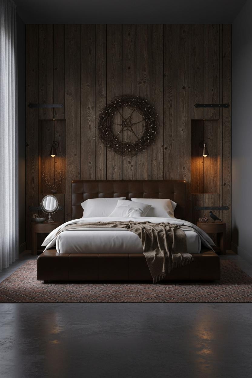 Dark Cottagecore Bedroom Forest Witch Aesthetic