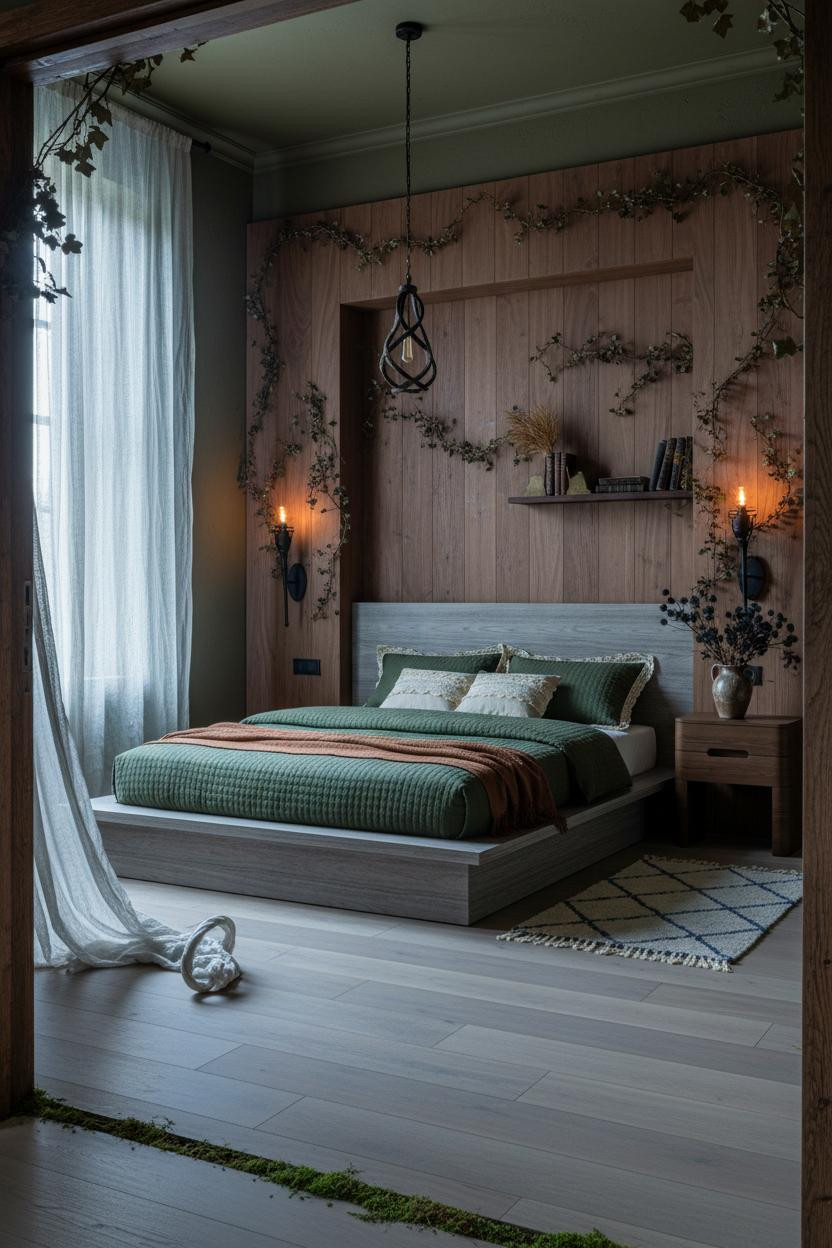 Dark Cottagecore Bedroom Forestcore Witchy