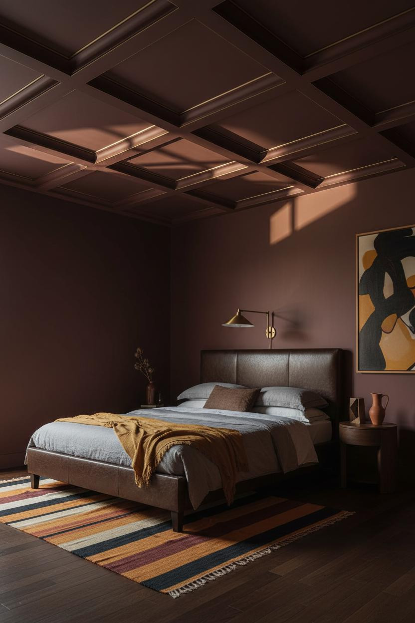 Dark Maximalist Bedroom Moody Decor