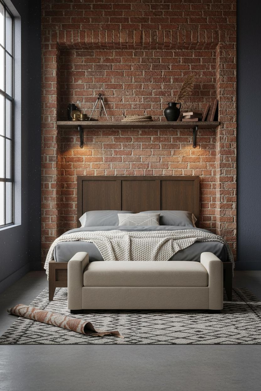 Dark Western Bedroom Ideas