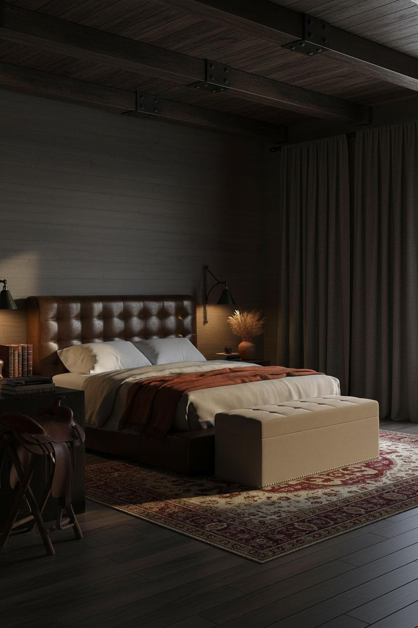 Dark Western Bedroom Gothic