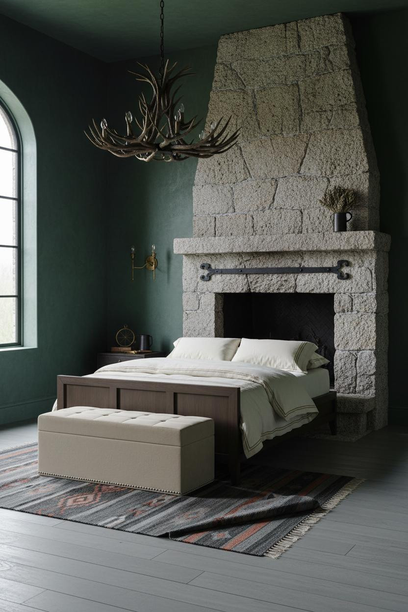 Dark Western Bedroom Gothic