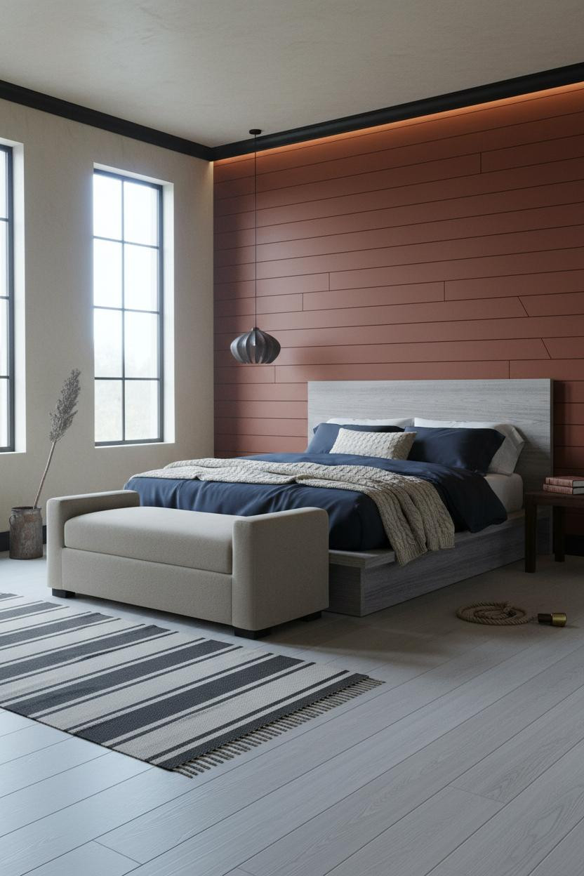 Dark Western Bedroom Ideas