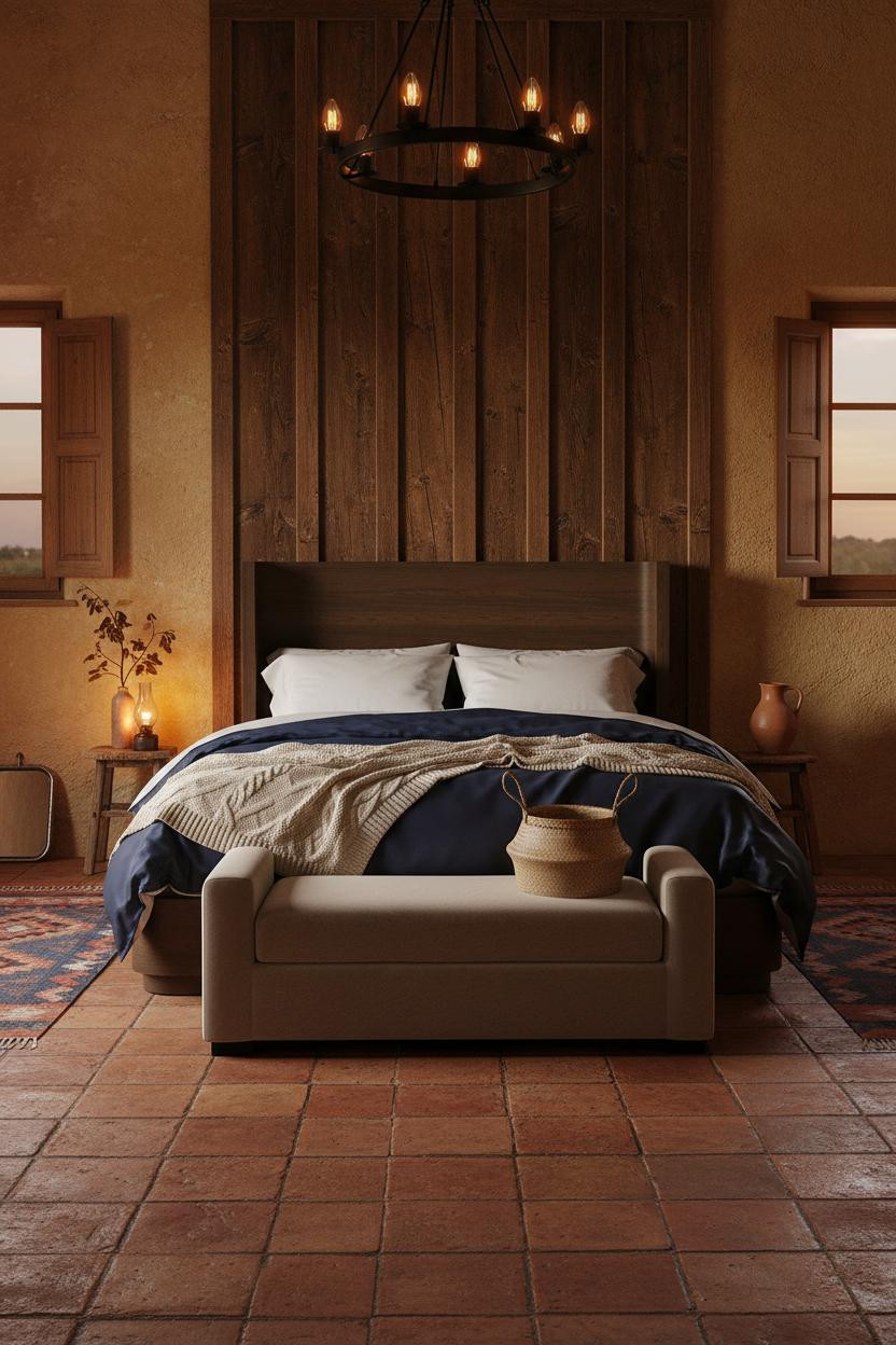 European Farmhouse Bedroom French Country Cottage