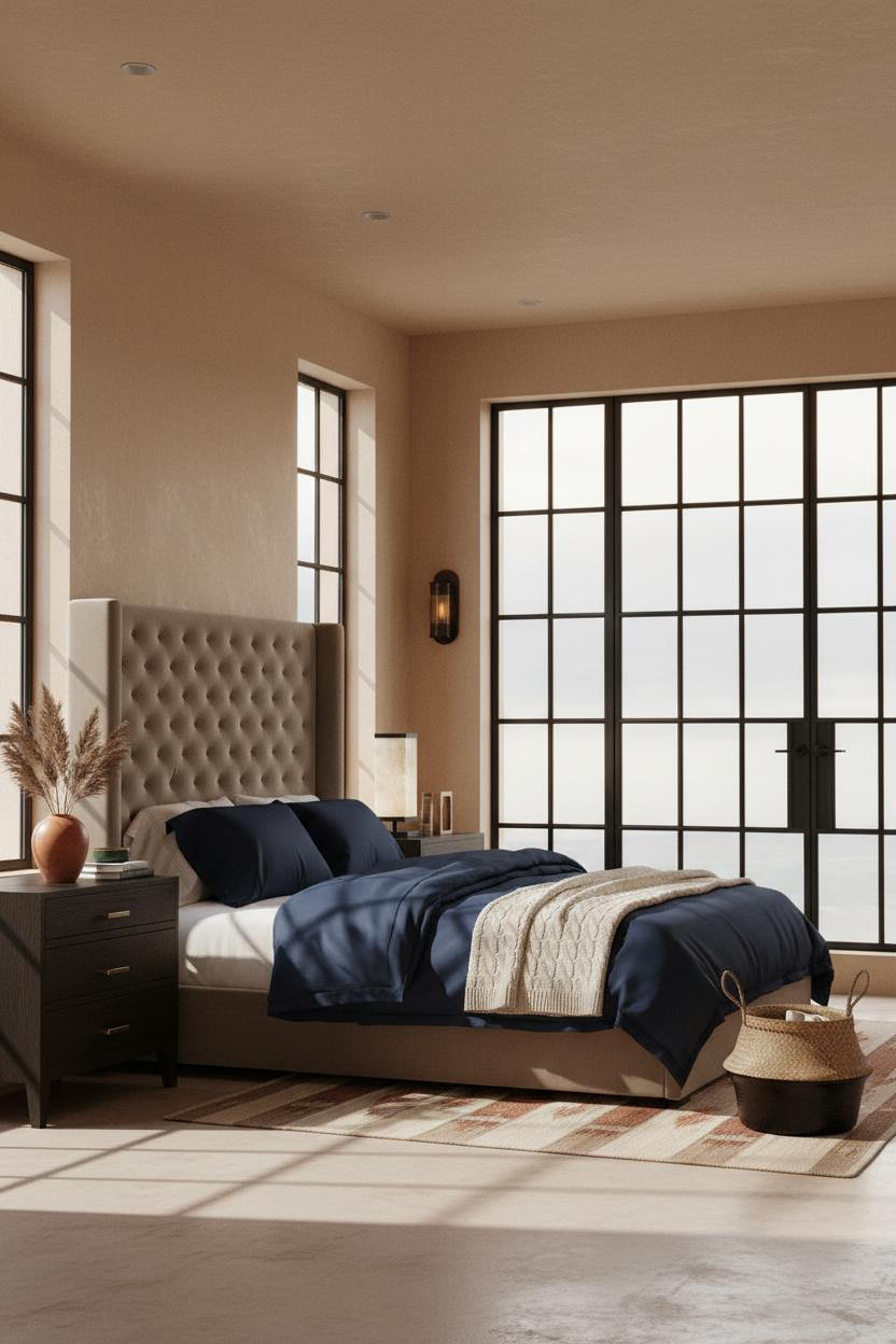 French Classic Bedroom Mediterranean Style