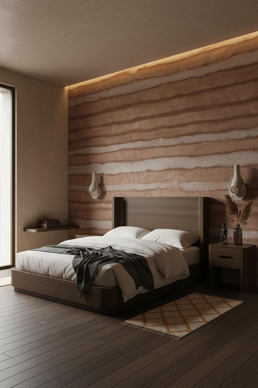 Indochine Bedroom Asian Interior Design Colonial