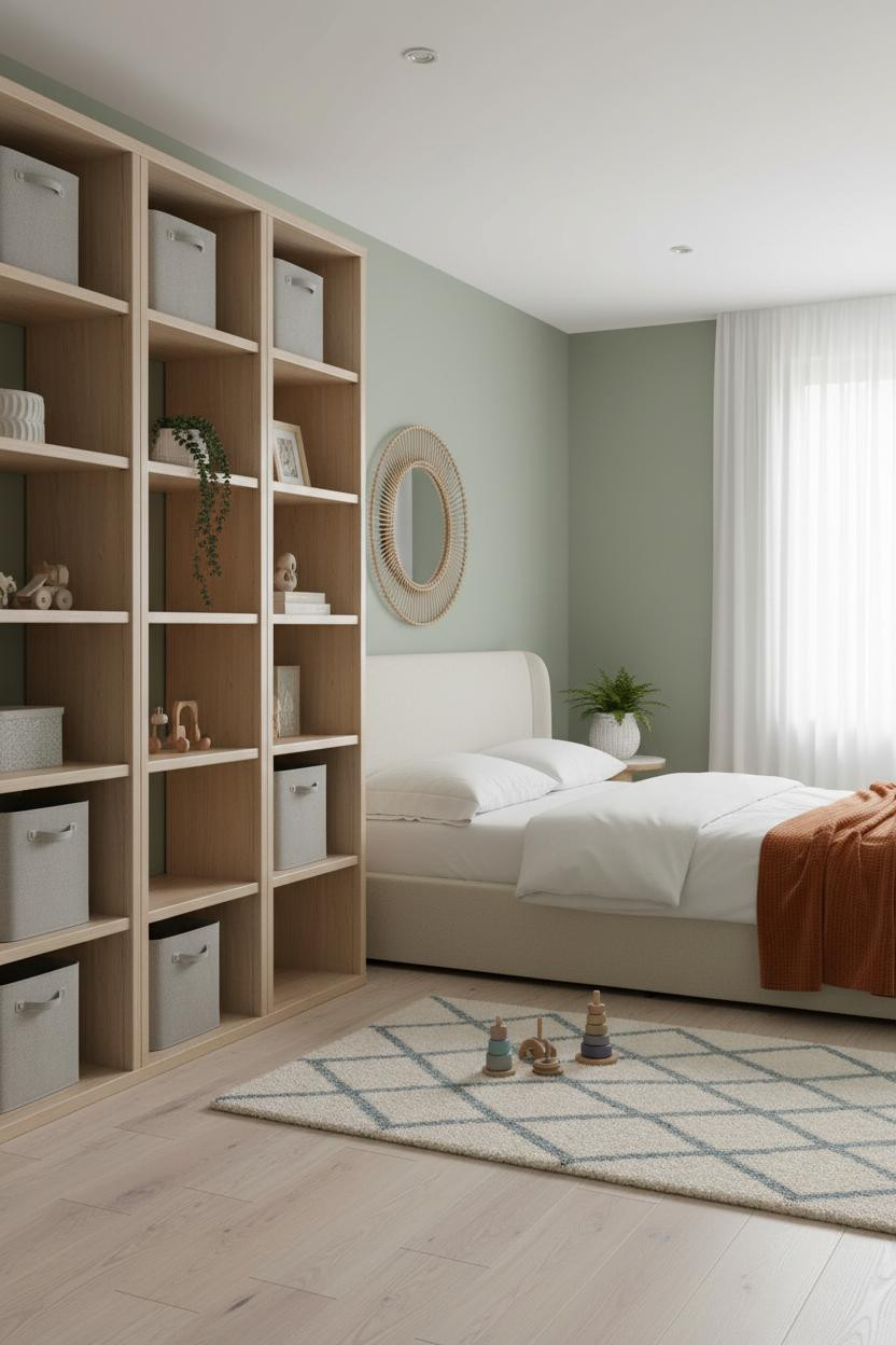 Kids Room Design Modern Shelving Storage