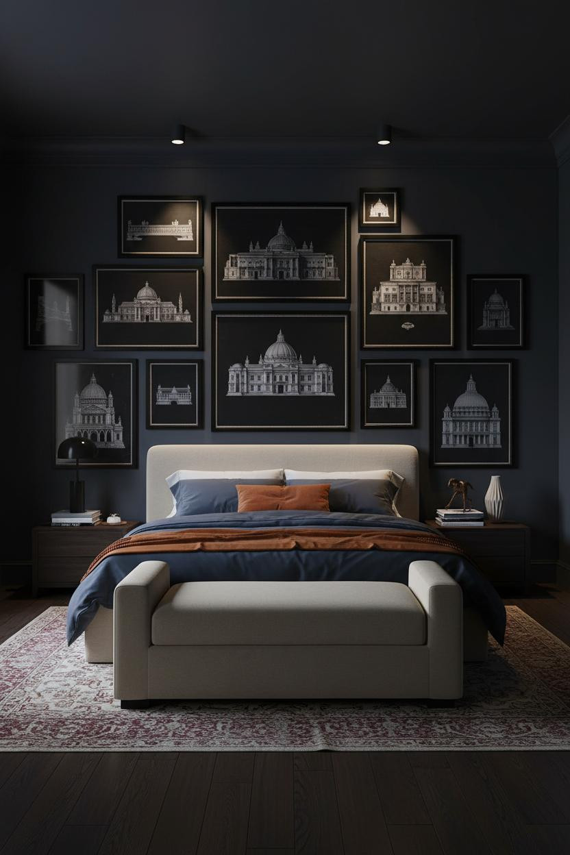 Luxury Bedroom Design Modern Dark