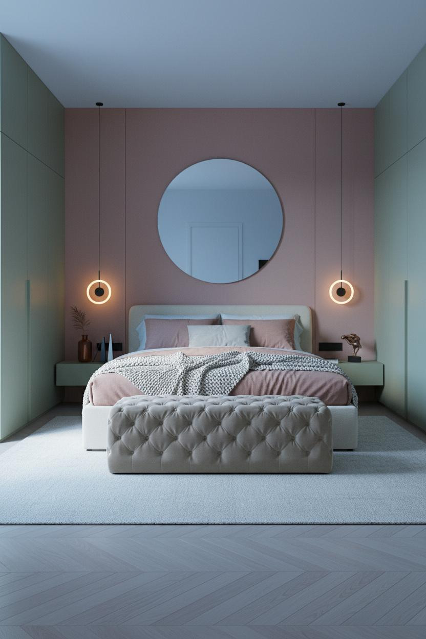 Luxury Bedroom Sage Wardrobe Modern