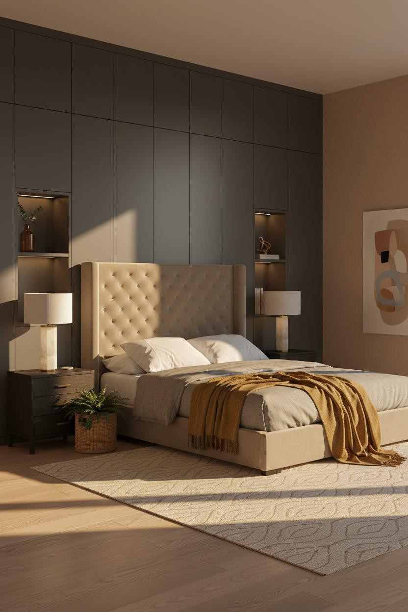 Luxury Bedroom Wardrobe Design Modern Interior